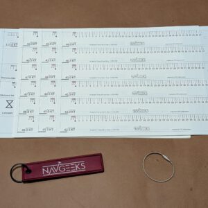 Rally & Precision Flying Minute Ruler (Rallye- & Pr&auml;zisionsflug Minutenlineale)
